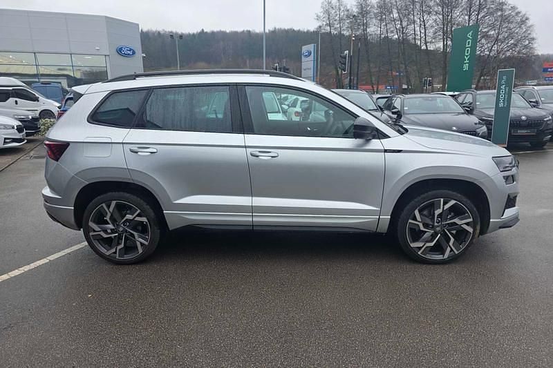 Used Skoda Karoq SportLine 150 HP (110 kW) 2025 Silver SUV