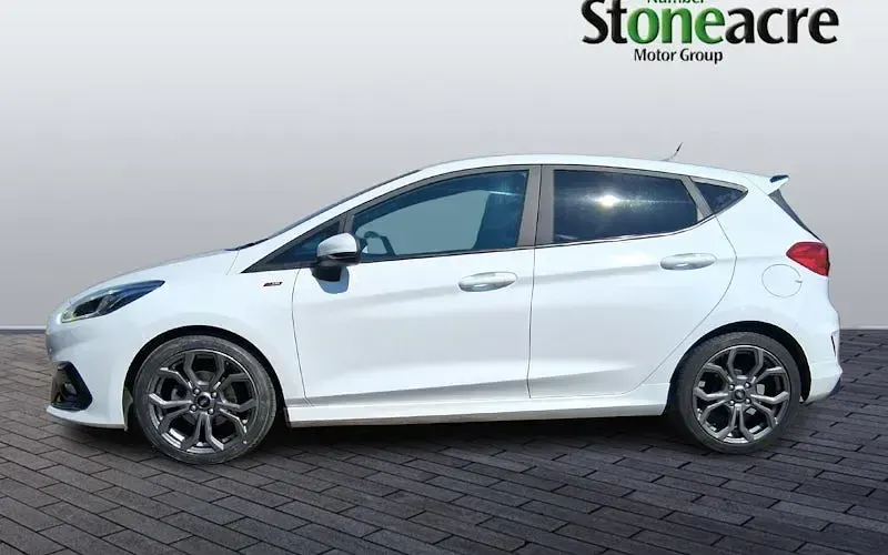 Used Ford Fiesta ST-Line 95 HP (69 kW) 2020 White Hatchback