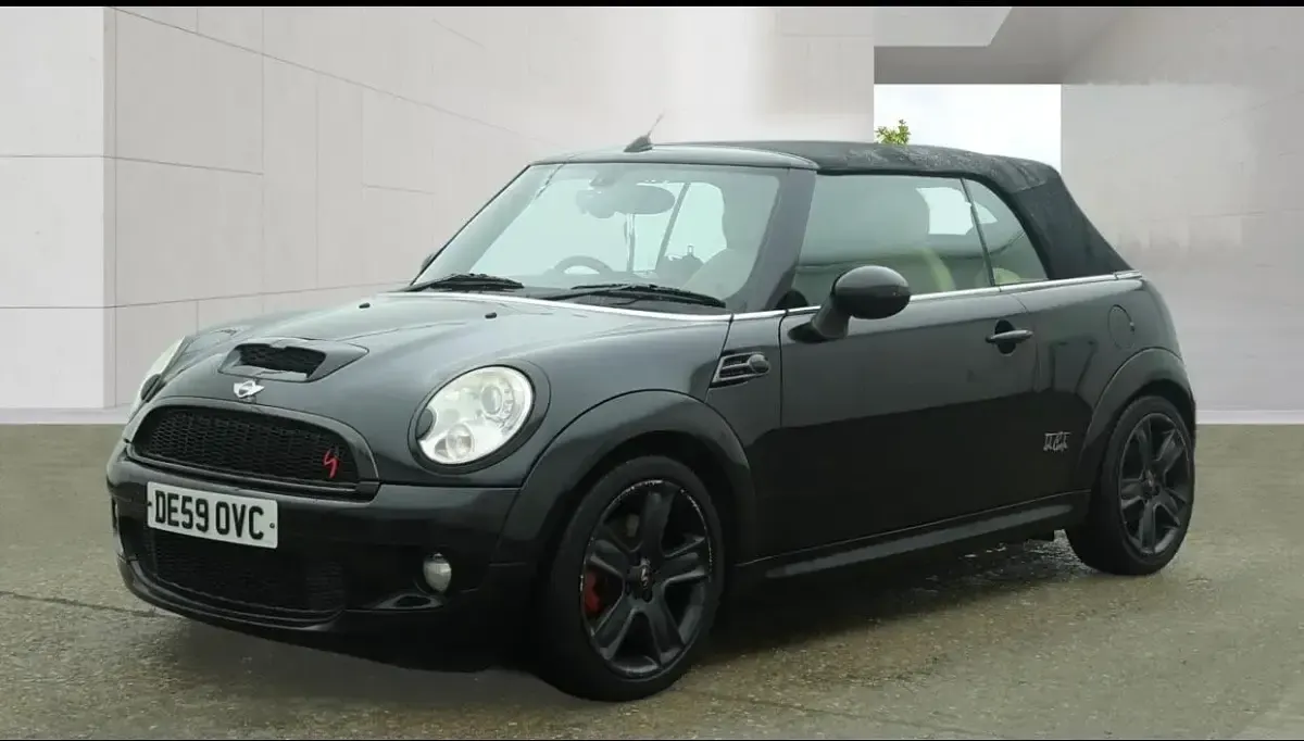 Used Mini Cooper S Cabriolet 2009 Black Cabriolet