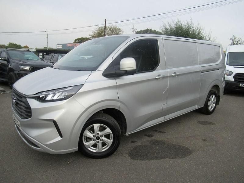 Silver Used 2024 Ford Transit Custom Limited Van | £24,995 (Expensive) - Image 1/4