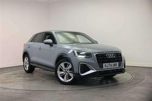 Grey Used 2024 Audi Q2 S-Line SUV | £25,900 (Fair price) - Image 1/4