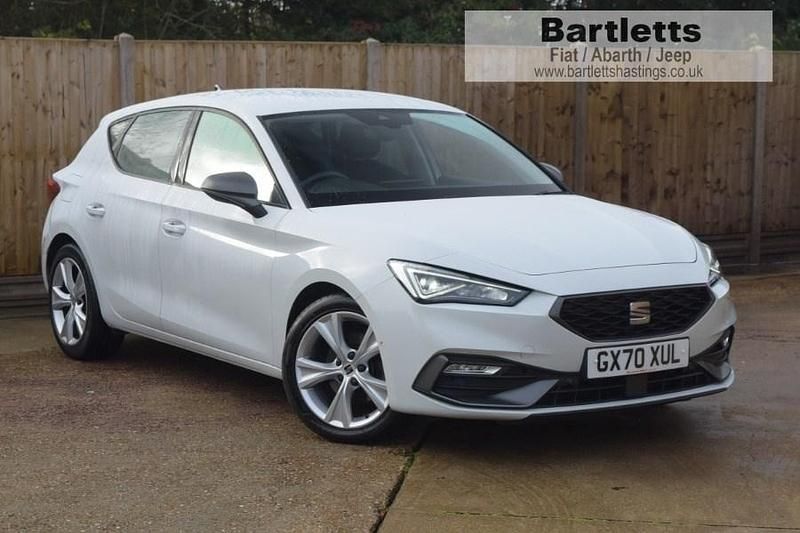 White Used 2020 Seat Leon FR Hatchback | £13,995 (Fair price) - Image 1/4