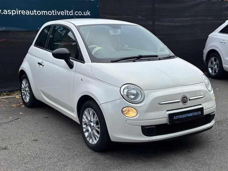 White Used 2012 Fiat 500 Pop Hatchback | £1,995 (Good price) - Image 1/4