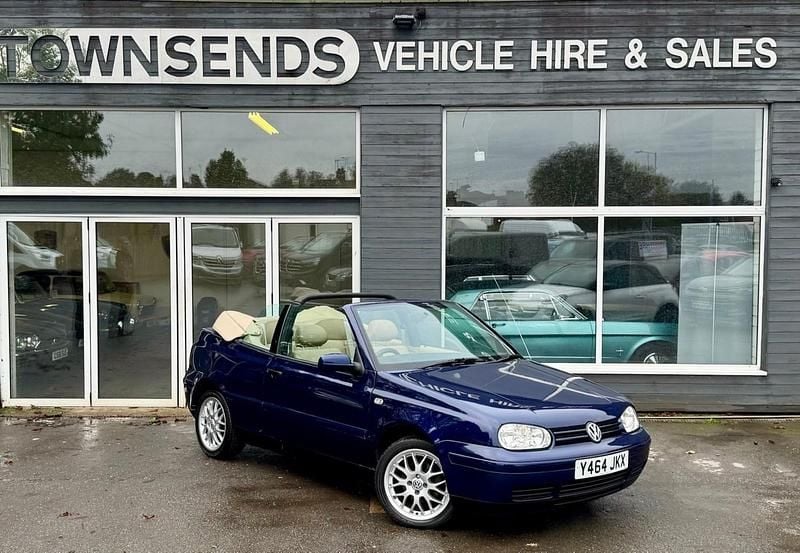 Blue Used 2001 VW Golf Cabriolet | £6,995 - Image 1/4