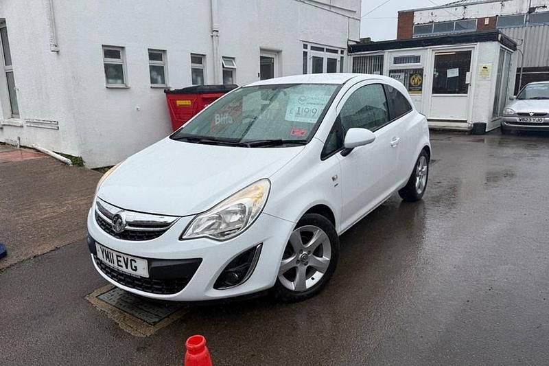 White Used 2011 Vauxhall Corsa Hatchback | £1,995 (Fair price) - Image 1/1
