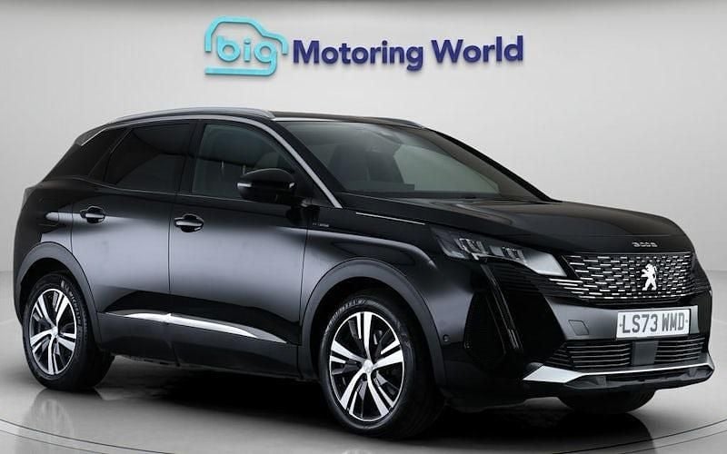 Used Peugeot 3008 Allure+ 179 HP (131 kW) 2023 Black SUV