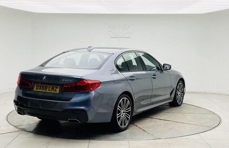 Used BMW 530e iPerformance 2018 Blue Sedan
