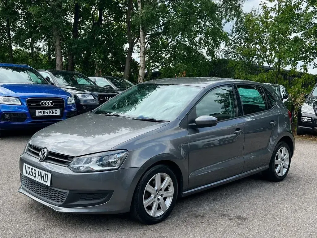 Used VW Polo SE 85 HP (62 kW) 2010 Grey Hatchback