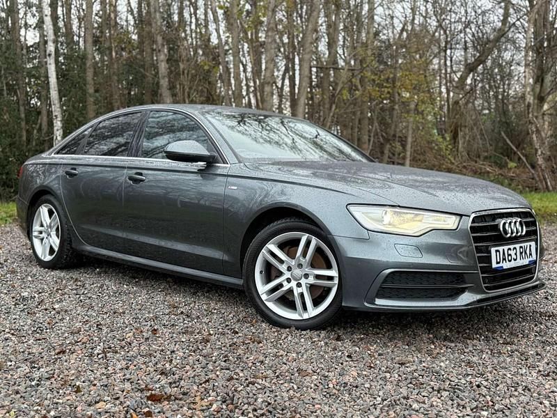 Grey Used 2014 Audi A6 S-Line Sedan | £6,995 (Good price) - Image 1/4
