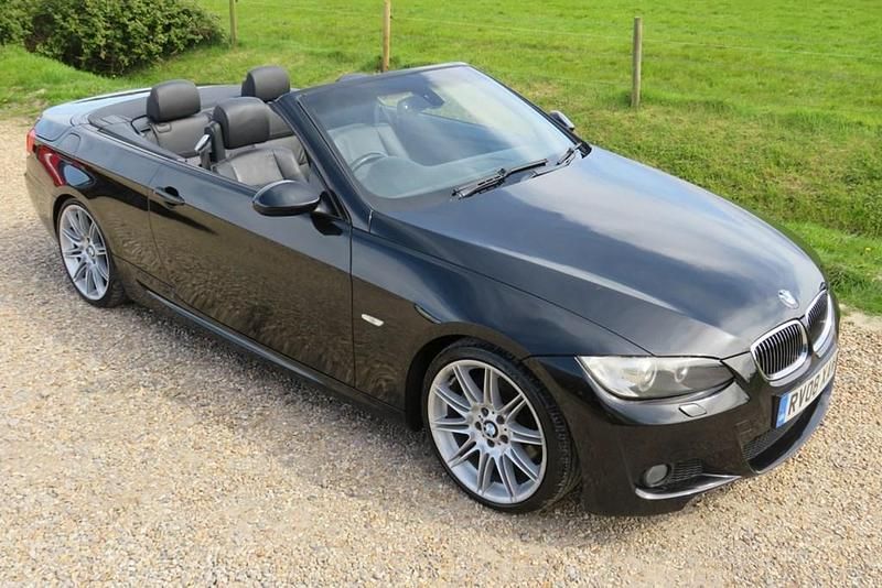 Used BMW 325 Cabriolet M Sport 2008 Black Cabriolet