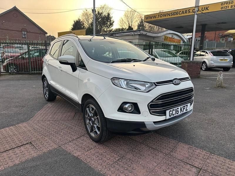 Used Ford Ecosport Titanium 125 HP (91 kW) 2016 White SUV