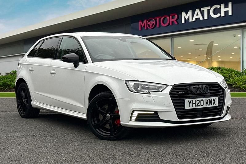 White Used 2020 Audi e-tron Sportback Design SUV | £15,014 - Image 1/4