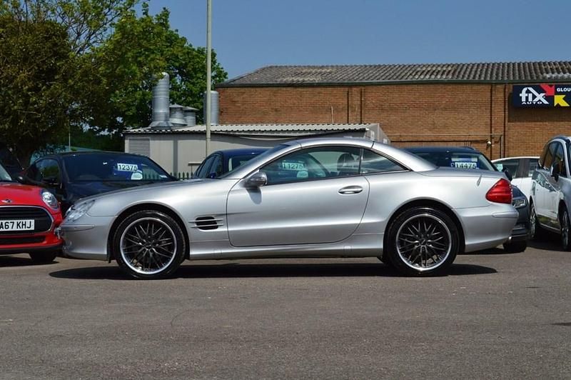 Used Mercedes SL500 308 HP (226 kW) 2003 Diamond silver Cabriolet