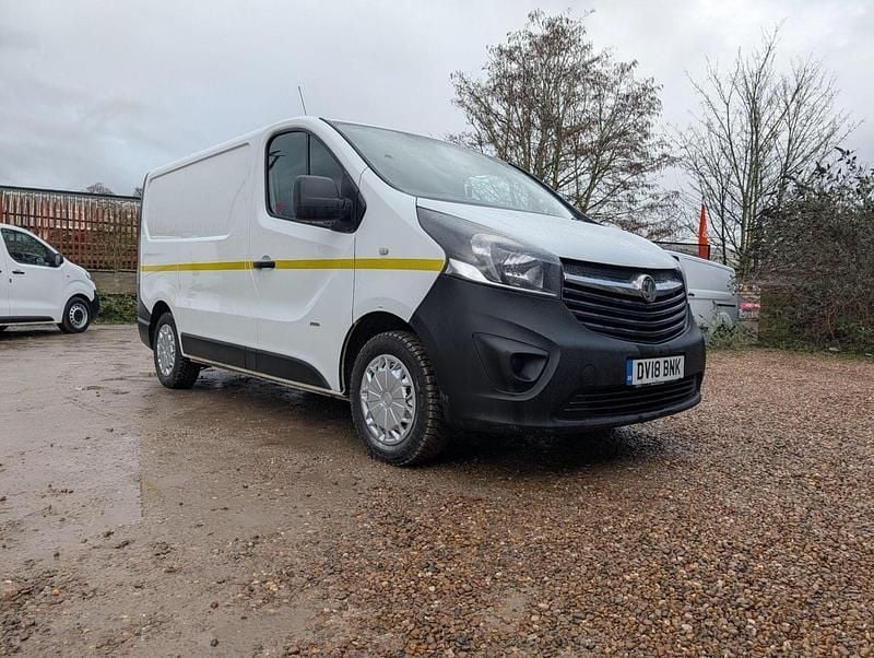 Used Vauxhall Vivaro 2018 White