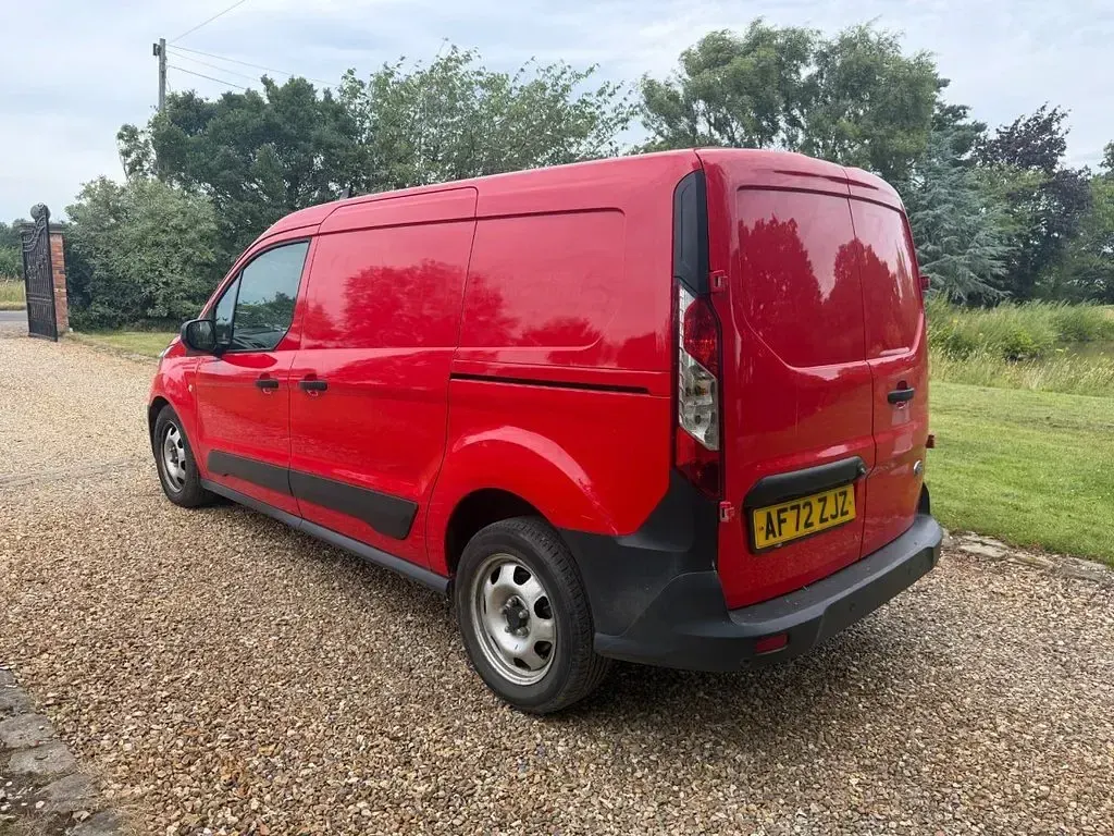 Used Ford Transit 100 HP (73 kW) 2023 Red Van