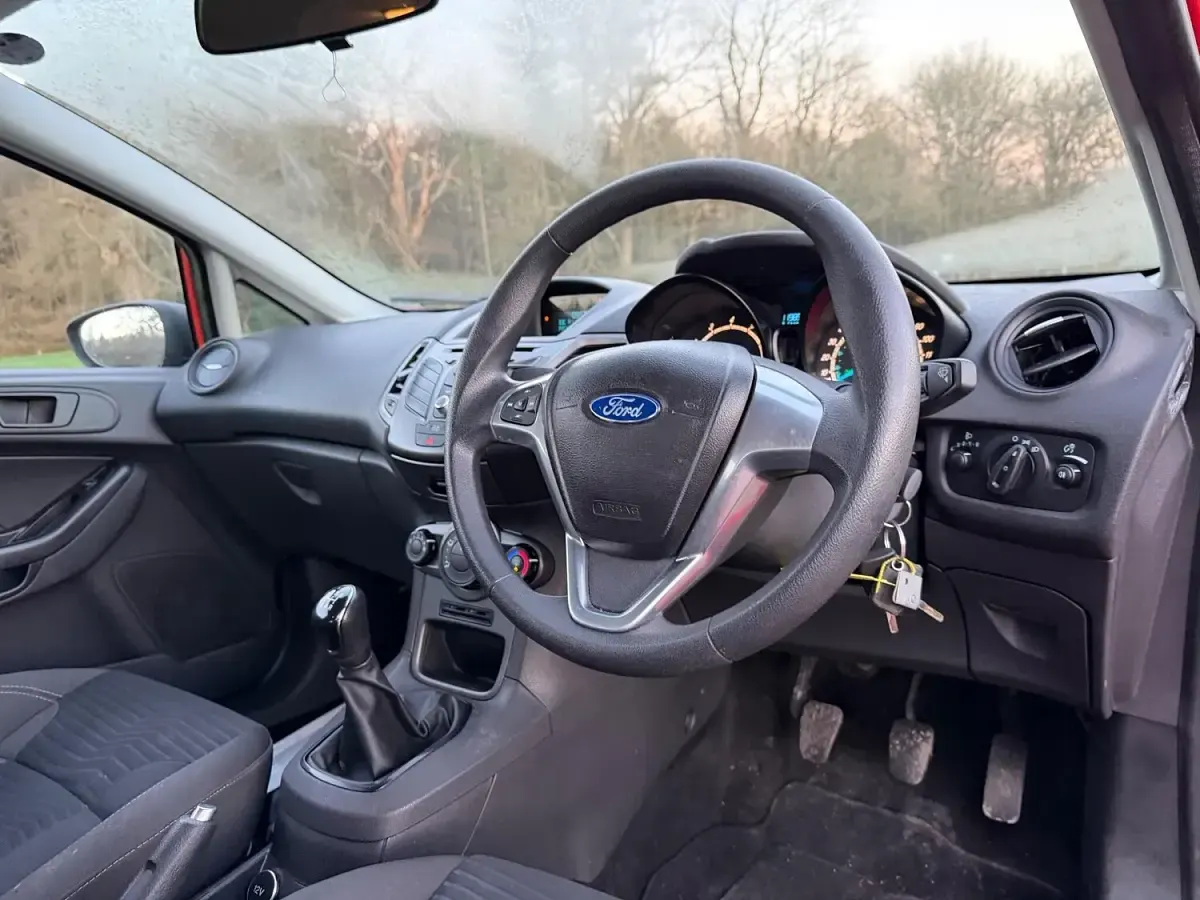 Used Ford Fiesta Studio 2013 Red Hatchback