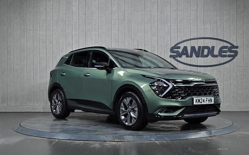 Used Kia Sportage GT-Line 230 HP (169 kW) 2023 Green SUV
