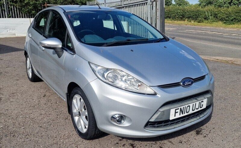 Silver Used 2010 Ford Fiesta Zetec Hatchback | £1,994 (Fair price) - Image 1/3