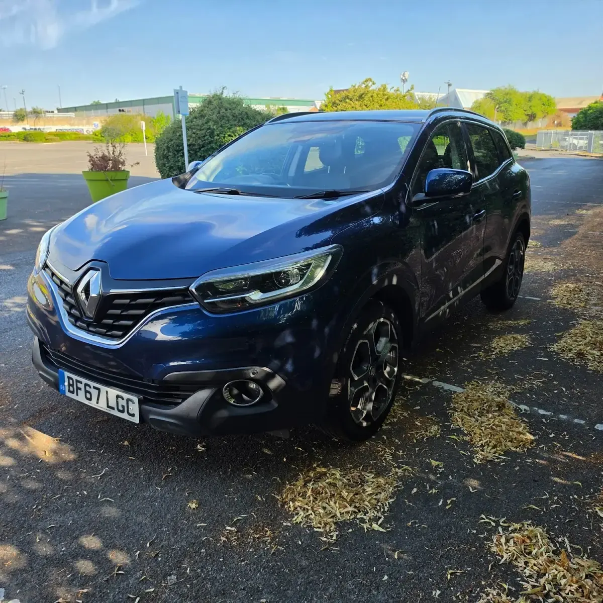 Used Renault Kadjar Dynamique 110 HP (80 kW) 2017 Blue SUV