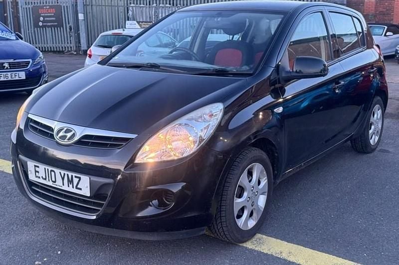 Black Used 2010 Hyundai i20 Comfort Hatchback | £1,500 (Fair price) - Image 1/1