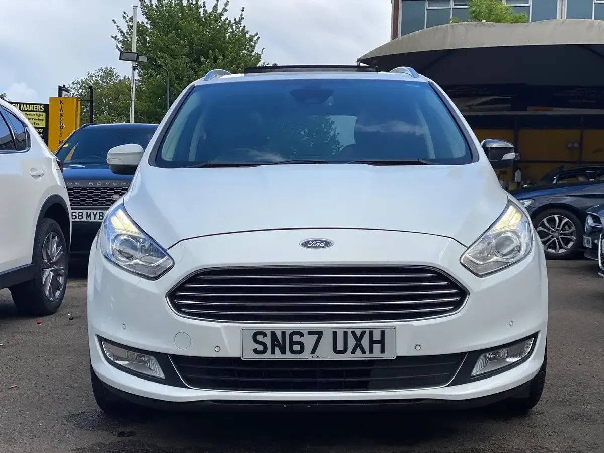 Used Ford Galaxy Titanium X 150 HP (110 kW) 2018 White MPV
