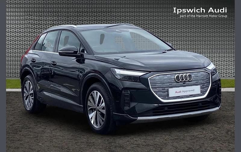 Black Used 2024 Audi Q4 e-tron Sport SUV | £31,789 - Image 1/4