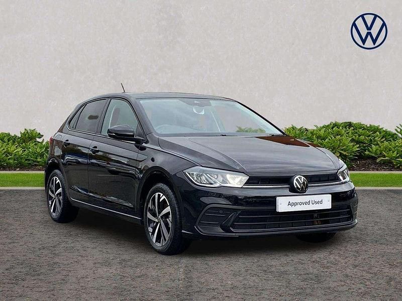 Used VW Polo Match 95 HP (69 kW) 2025 Black Hatchback