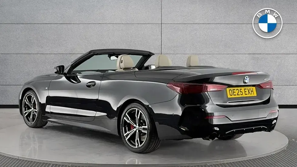 Used BMW 420 M Sport 181 HP (133 kW) 2025 Black Cabriolet