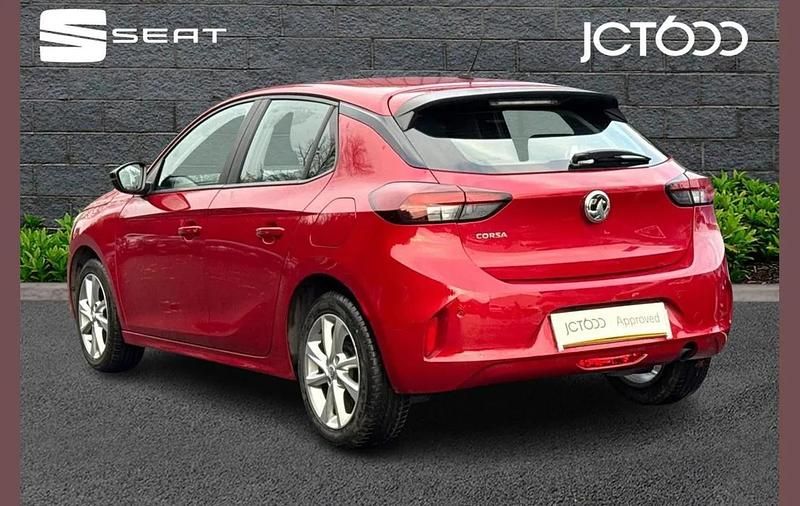 Used Vauxhall Corsa 73 HP (53 kW) 2020 Red Hatchback