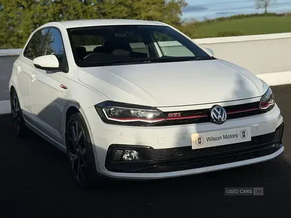 Used VW Polo GTI 200 HP (147 kW) 2019 White Hatchback