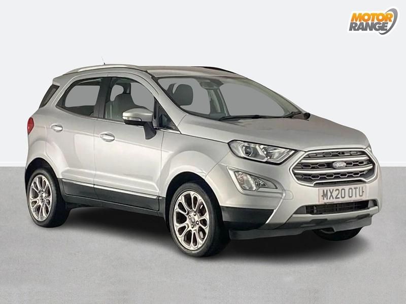 Used Ford Ecosport Titanium 125 HP (91 kW) 2020 Silver SUV