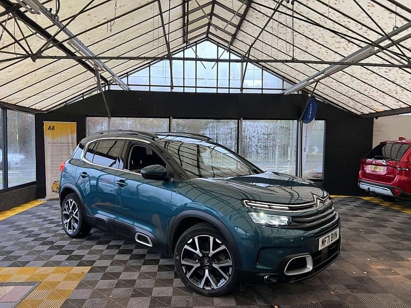 Blue Used 2021 Citroën C5 Aircross Shine SUV | £12,495 (Good price) - Image 1/3