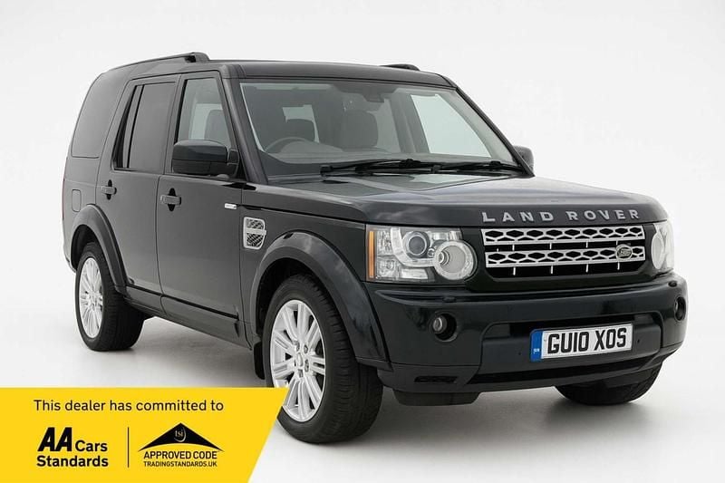 Black Used 2010 Land Rover Discovery 4 HSE SUV | £6,410 (Fair price) - Image 1/4