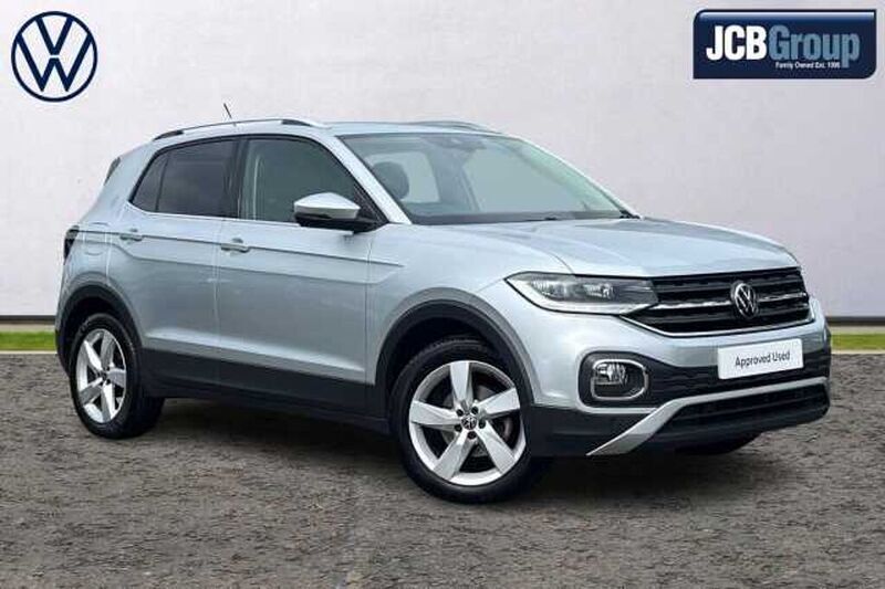 Silver Used 2022 VW T-Cross SEL SUV | £16,495 (Fair price) - Image 1/4