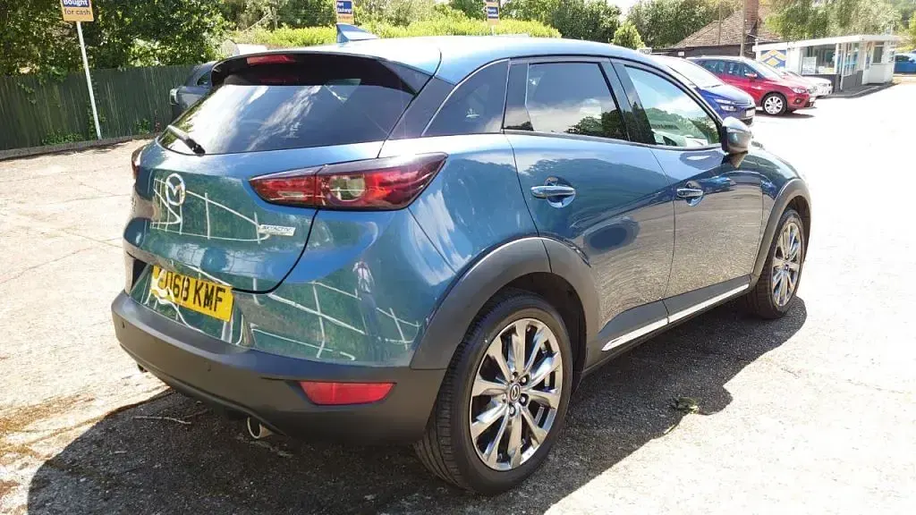 Used Mazda CX-3 Inclusive 150 HP (110 kW) 2018 Blue SUV