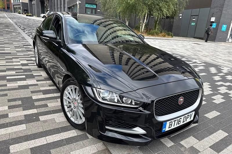 Black Used 2016 Jaguar XE R-Sport Sedan | £5,495 (Fair price) - Image 1/1