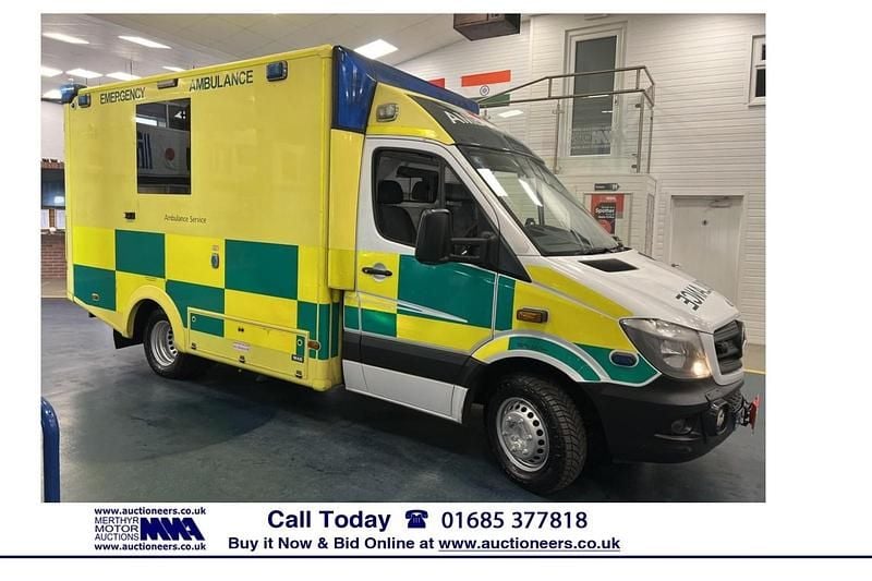 Yellow Used 2015 Mercedes Sprinter Van | £6,610 - Image 1/4