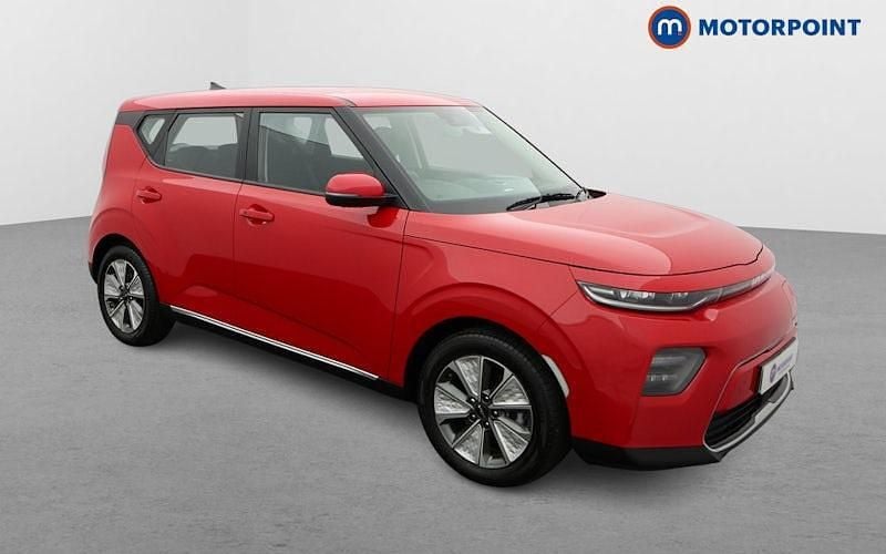 Red Used 2023 Kia Soul EV 3 SUV | £14,899 (Fair price) - Image 1/4