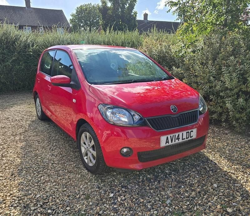 Red Used 2014 Skoda Citigo Elegance Hatchback | £4,250 (Fair price) - Image 1/4