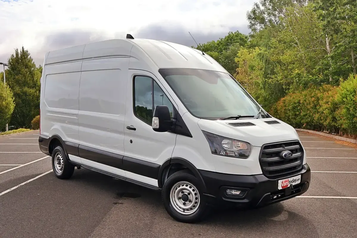 Used Ford Transit 130 HP (95 kW) 2023 White Van