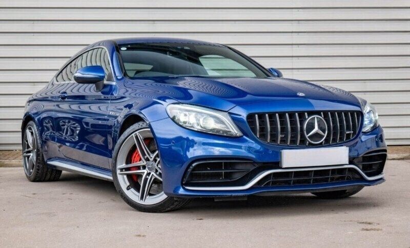 Blue Used 2020 Mercedes C63 AMG AMG Coupe | £48,995 - Image 1/4