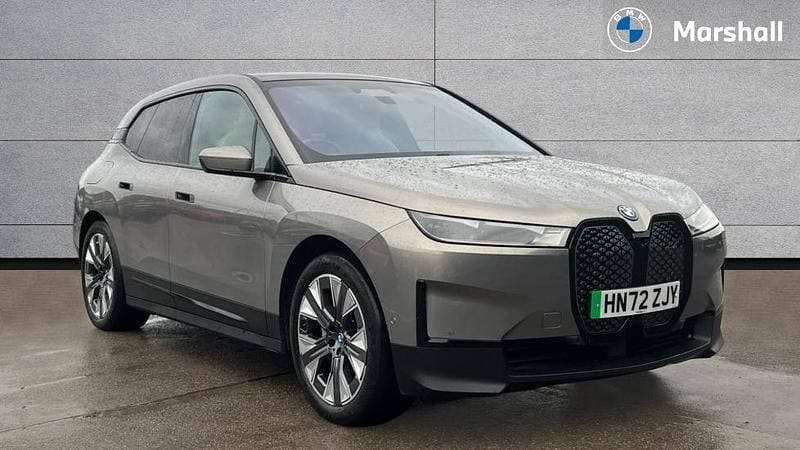 Used BMW iX Sport Line 239 kW (326 HP) 2022 Oxide grey SUV