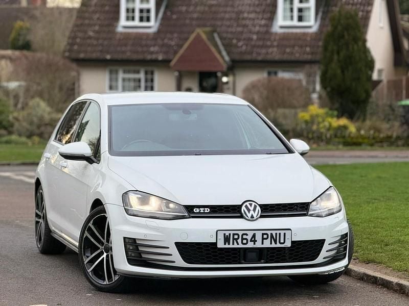 Used VW Golf VII GTD 2014 White Hatchback