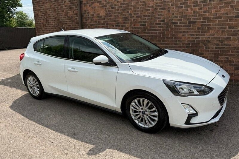 White Used 2020 Ford Focus Titanium Hatchback | £7,995 (Super price) - Image 1/1