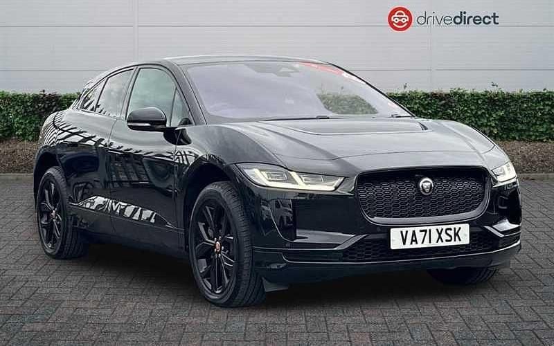 Black Used 2021 Jaguar I-Pace SUV | £24,200 (Expensive) - Image 1/4