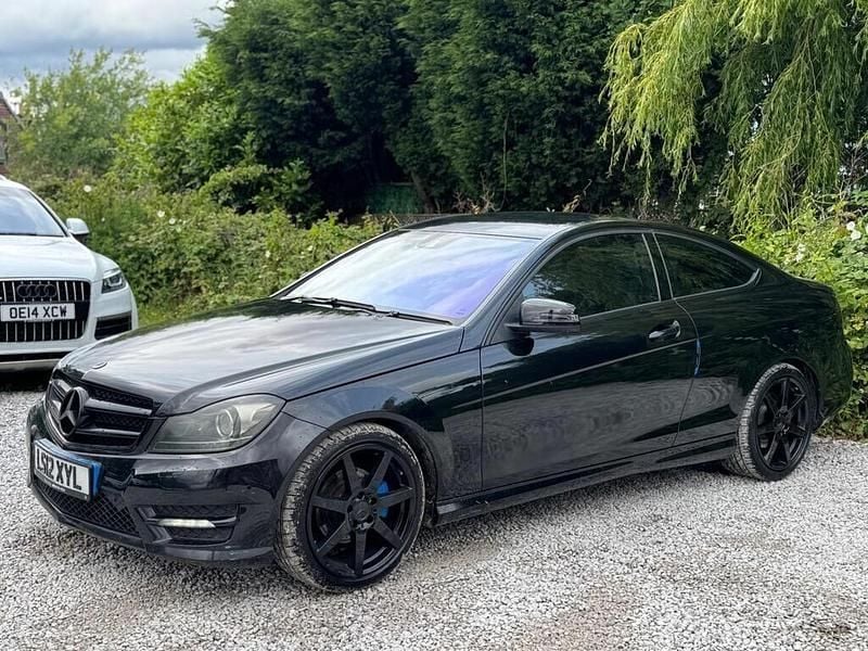 Used Mercedes C250 AMG 2012 Black Coupe