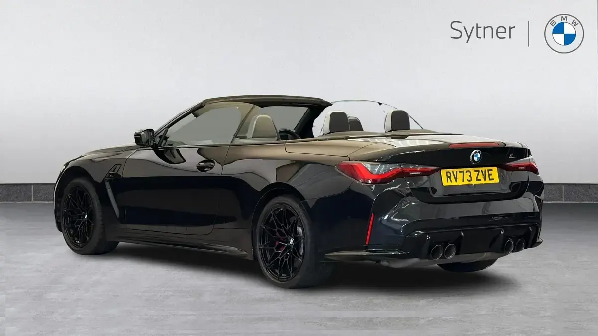 Used BMW M4 Competition Edition 503 HP (369 kW) 2023 Black Cabriolet