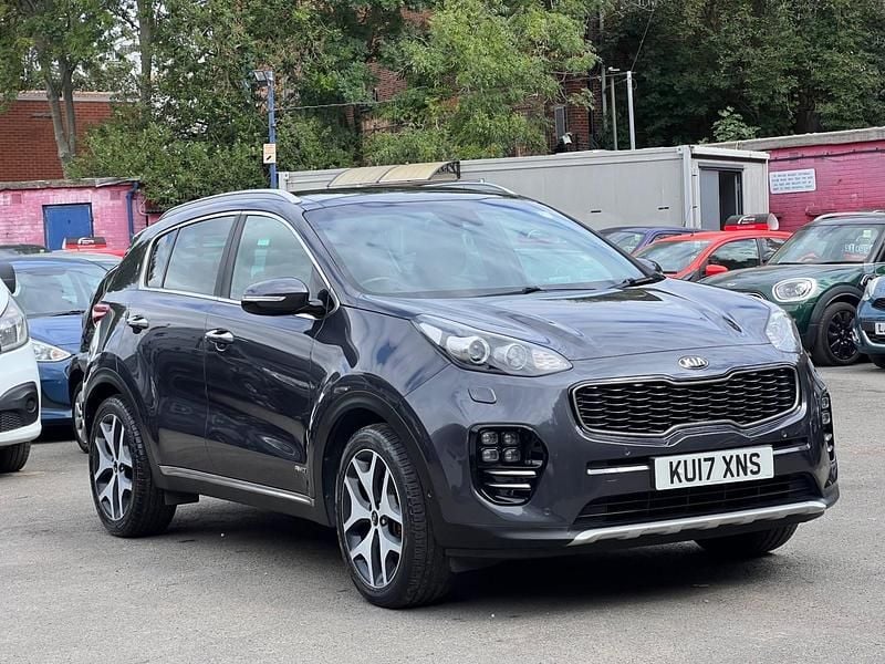 Silver Used 2017 Kia Sportage GT-Line S SUV | £11,795 (Super price) - Image 1/4