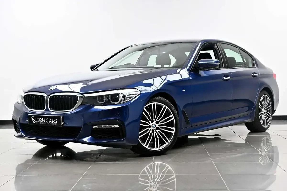 Used BMW 520 M Sport 2018 Blue Sedan