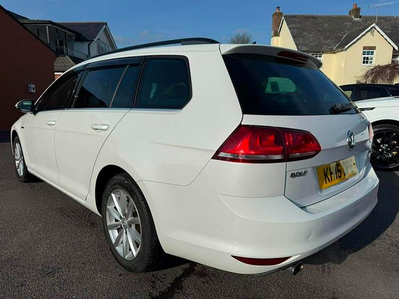 Used VW Golf VII S 2015 White Estate